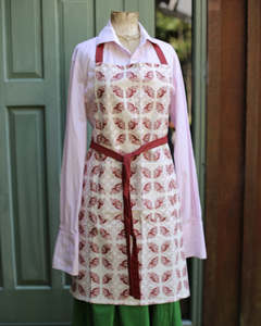 Evergreen Collection - Pohutukawa Apron (Salsa)