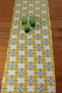 For The Table: Pacifica 'Spring Meadow' Hemp Table Runner