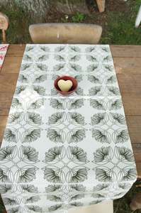 For The Table: Pohutukawa Olive Hemp Table Runner