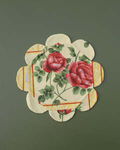 Flower placemat #red rose
