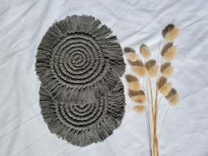 Forrest Green Coasters [set of 2]