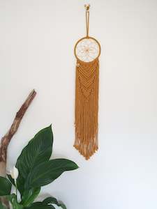 Dream catcher: Mini Catcher in Mustard