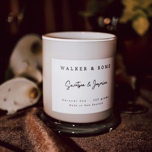 Products: Walker & Rome Sweet pea & Jasmine Candle - A Little Bit Floral