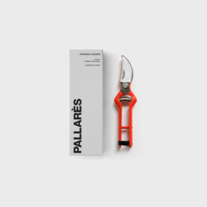 Frontpage: Pallares Pruning Shears with Metallic Handle – 22cm Carbon Steel