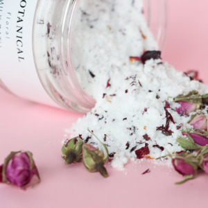 For The Ladies: Botanical Skincare Floral Milk Bath