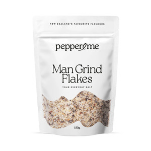 Pepper & Me Man Grind Salt Flakes