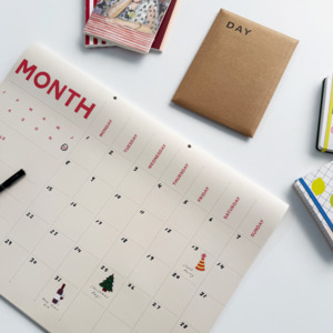 Father Rabbit A2 Monthly Planner