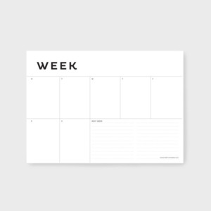 Father Rabbit A4 weekly Planner