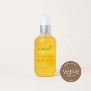 Skincare: Neat Organic Shower & Shaving Oil