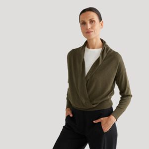 Clothing: Davroe Wrap Front Knit