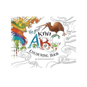 For The Kids: Great Kiwi ABC Colouring Book