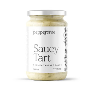 Pepper & Me Saucy Tart (Chunky Tartare Sauce)