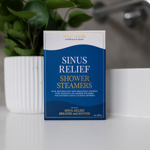 Wild Emery Shower Steamers Sinus Relief (4 Pack)