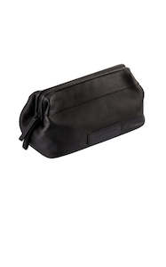 Toiletry Bags: Status Anxiety - Liability Toiletries Bag | Black