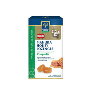 Manuka Health MGO 400+ Manuka Honey Lozenges