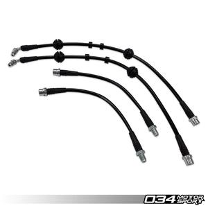 R8 42: Stainless Steel Braided Brake Line Kit, MKI Audi R8