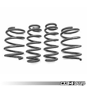 Dynamic+ Lowering Springs, 8V Audi A3/S3 Quattro Performance Spring Set