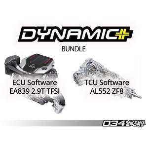 Rs5 B9: 034MOTORSPORT B9/B9.5 AUDI RS4/RS5 EA839 2.9TT DYNAMIC+ PERFORMANCE ECU & AL552 ZF8 TRANSMISSION TUNING BUNDLE