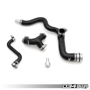 Breather Hoses: Breather Hose Kit, Aug/Awm/Amb B5/B6 Audi A4 & Volkswagen Passat 1.8T, Reinforced Silicone