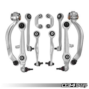 Rs6 C5: Control Arm Kit, Density Line, Early B5/C5 Audi S4/RS4 & A6/S6/RS6, B5 Volkswagen Passat With Aluminum Uprights
