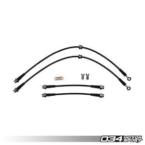 Stainless Steel Braided Brake Line Kit, 8p Audi A3 & MKV/MKVI Volkswagen Golf/Ra&hellip;