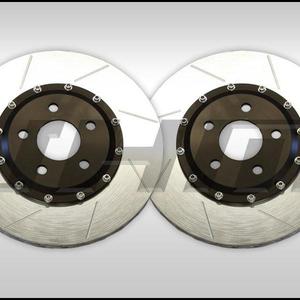 S4 B8: Jhm Lightweight 2-Piece Rear Brake Rotor Pair For B8/B8.5 Audi S4/S5