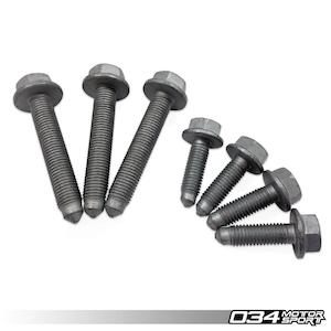 Drivetrain Mounts: 034Motorsport Transmission Mount Hardware Kit For Audi 8V A3/S3, Audi 8S Tt/Tts, And Vw MKVII Golf/GTI/R