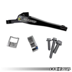 Drivetrain Mounts: 034Motorsport Billet Spherical Dogbone Mount Performance Pack Without Dogbone Pucks, Audi 8V.5a3/S3 And Volkswagen Mk7.5 Golf/Golf R/GTI/Jetta With 7-Speed Dsg