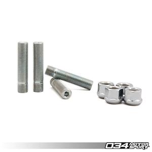 Wheels Spacers Bolts: Wheel Stud And Nut Kit, M14x1.5, R13 Ball Seat, Audi/Volkswagen
