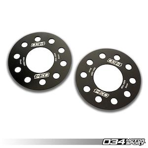 Wheel Spacer Pair, 5mm, Audi 5x112mm With 66.5mm Center Bore