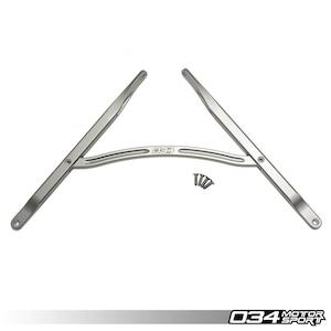 A5 B9: 034Motorsport Front Strut Brace, B9 Audi A4/S4, A5/S5/RS5, Allroad, Billet Aluminum
