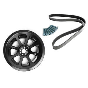 A6 C7: IE 3.0T TFSI 207MM Crank Pulley & Damper Upgrade Kit | Fits Audi B8/B8.5 S4, S5, Q5, SQ5 & C7 A6, A7