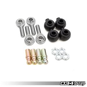 S6 C5: Rebuild Kit, Adjustable Front Upper Control Arm Heim Joints