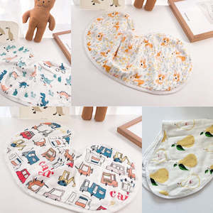 Bamboo Muslin Baby Burp Cloths