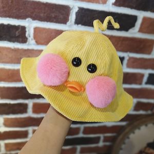 Baby Sun Hat - Pink Cheek Chicken