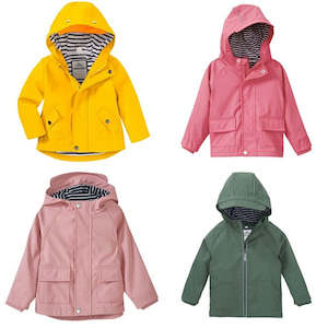 Top: Toddler Waterproof Rain Jacket - For 4 Seasons