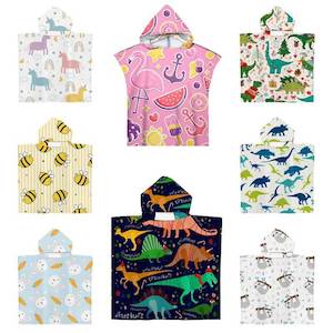 Clothing: Kids Hooded Beach Towel