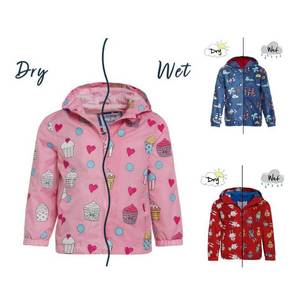 Clothing: Kids Color Change Rain Jacket