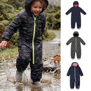 Baby/Toddler Waterproof Mud Suit - Thermal Fleece-Lined【0-2y】