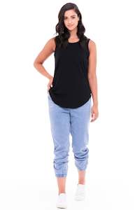 Singlets: Kiera Tank - Black