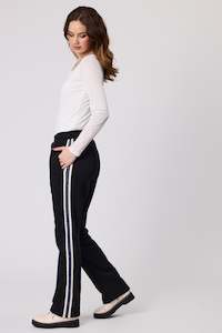 Julia Fleece Pants - Black
