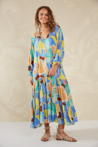 Palermo Tiered Maxi Dress - Solare