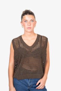 Vests: Charlie Vest - Chocolate