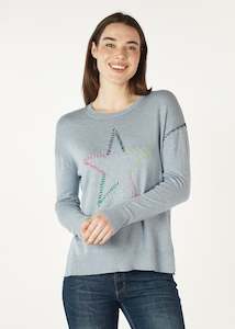 Super Star Jumper - Chambray