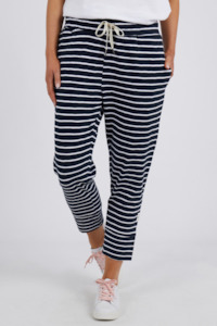 Brunch Pants - Navy/White Stripe