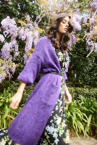 Cardigans: Pallas Cardigan - Violet