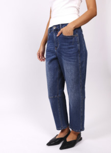Toni Barrel Jeans - Blue