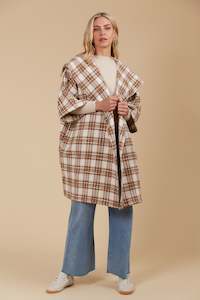 Shackets: Ceto Wrap Jacket - Toffee
