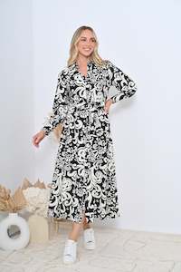 Clothing Sale: Venice Dress - Black Floral