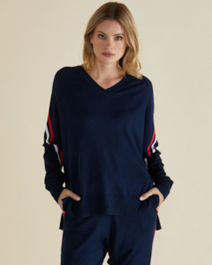 Karina Knit Sweater - Navy